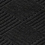 MAT WATERHOG DIAMOND 3X5' CHARCOAL, CLASSIC-RBR,