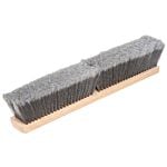 Better Brush Flagged Gray Poly Floor Brush - 24", Plastic
