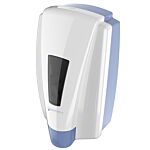 SYMMETRY MAVRIK DISPENSER  1250ML EMPATHY BLUE/WHITE 6/CS
