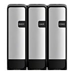 EZ-SHOWER QUARTZ DISPENSER  BODY/SHAMPOO/CONDITIONER TRIO 