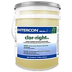 CLOR-RIGHT LAUNDRY CHLORINE BLEACH DESTAINER 5GL