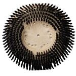 BLACK POLY BRUSH 18" WITH UNIVERSAL CLUTCH PLATE NP