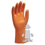GLOVES FLOCK NEOTEX XLG 12IN 28MIL ORANGE PAIR 12/PK