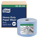 SHOP WIPER HEAVY-DUTY DRC BLUE 11.1X12IN BLUE 800SHEET GIANT  W1