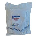 New White Hemmed Cotton Terry Bar Towel