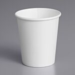 CUP 5OZ COLD POLY PAPER WHITE,  3000/