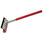 Ettore Auto Squeegee Scrubber Wood Handle - 5" x 25"