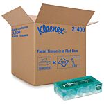 Kleenex White Facial Tissue - 100 ct. Flat Box