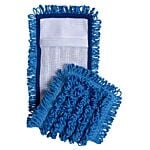 Microfiber & More Mesh Backing Pocket Mop - Blue