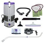ProTeam GoFree Flex Pro ll Cordless 12AH Backpack Vacuum - 6 Qt., w/Xover Tool Kit