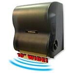 Von Drehle 10-inch electronic paper towel dispenser with smoke cover
