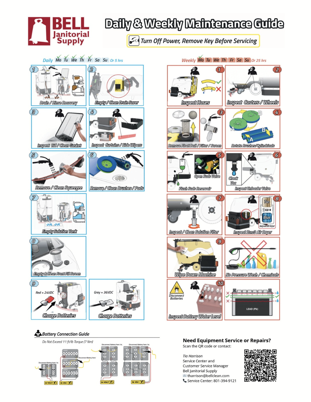 daily weekly maintenance pdf download